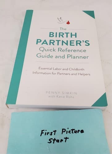 The Birth Partner's Quick Reference Guide and Planner Book By Penny Simkin - Image 1