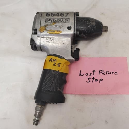 Sioux 5039B 3/8 Inch Pistol Grip Pneumatic Air Impact Wrench AM25 - Thumbnail 6