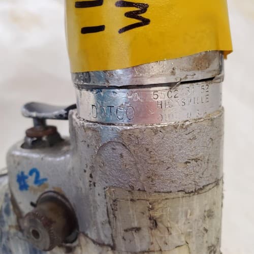 DOTCO 55C2434-52 Pistol Grip Pneumatic Heavy Duty Air Drill Air Tool AM71 - Thumbnail 4