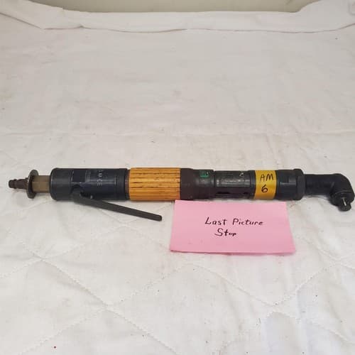 Apex Pneumatic Right Angle Drill Driver Aircraft Tool Aviation Maintenance AM6 - Thumbnail 7