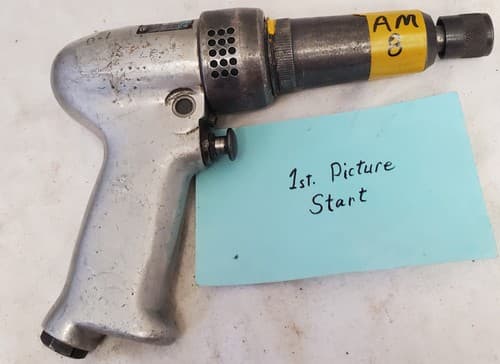 Rockwell 1300 RPM model air drill pneumatic pistol grip screwdriver AM8 - Image 1