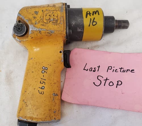Heavy Duty Pneumatic Air Impact Wrench Pistol Grip Model AM16 - Thumbnail 5