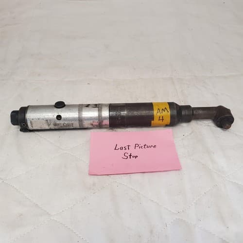 3/8" Drive Reversable Inline Pneumatic Angle Ratchet Wrench AM4 - Thumbnail 7