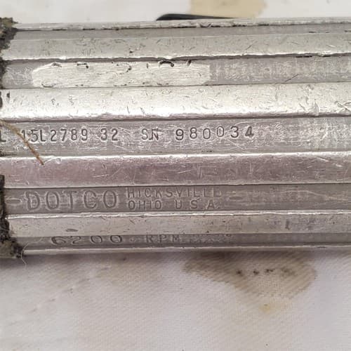 Dotco 90° 15L2789 32 6200 Rpm Angle Drill Aircraft Aviation Air Tools AM103 - Thumbnail 5