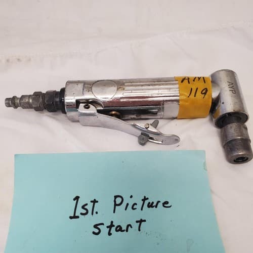 Pneumatic 90° Right Angle Mini Die Grinder AM119 - Image 1