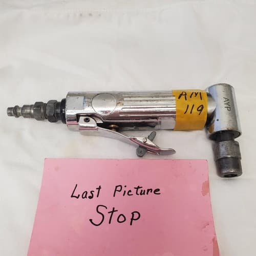 Pneumatic 90° Right Angle Mini Die Grinder AM119 - Thumbnail 4