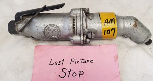 Pneumatic Air Tool Right Angle Drive Grinder AM107 - Thumbnail 5