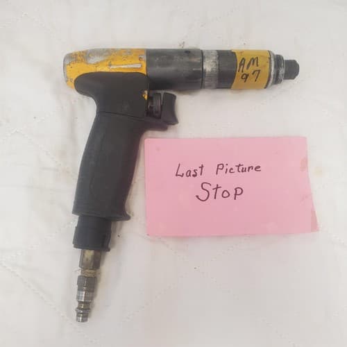 Atlas Copco LUM12HRX8-WH Screw Gun Reversible Pneumatic Driver Tool AM97 - Thumbnail 4