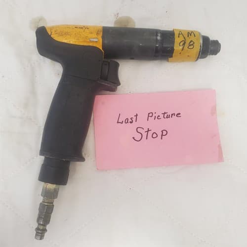 Atlas Copco LUM12HRX8-WH Screw Gun Reversible Pneumatic Driver Tool AM98 - Thumbnail 4