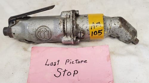 Ingersoll Rand Air Right Angle Die Grinder Pneumatic Tool AM105 - Thumbnail 5