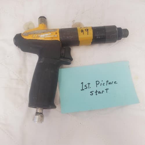 Atlas Copco LUM12HRX8-WH Air Screwdriver Pneumatic Reversible Driver Tool AM99 - Image 1
