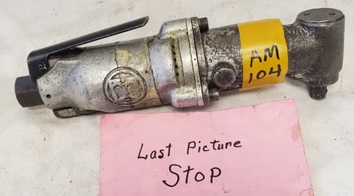 Ingersoll Rand Air Right Angle Die Grinder Pneumatic Tool AM104 - Thumbnail 5