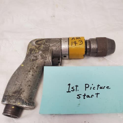 Pneumatic 3200 RPM Air Power Drill AM143 - Image 1