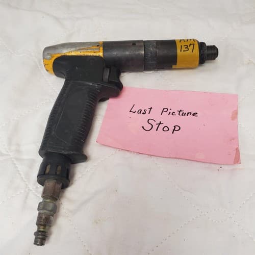 Atlas Copco LUM12HRX8-WH Reversible Pneumatic Air Screw Gun AM137 - Thumbnail 5