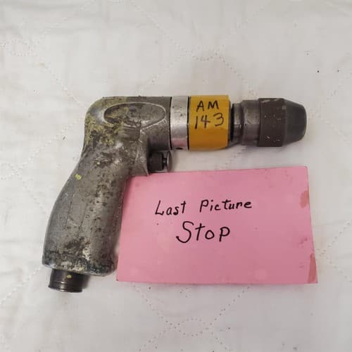 Pneumatic 3200 RPM Air Power Drill AM143 - Thumbnail 5