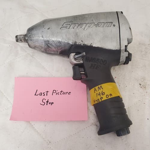 Snap-on IM6500HP 1/2” Air Impact Wrench Gun AM146 - Thumbnail 9