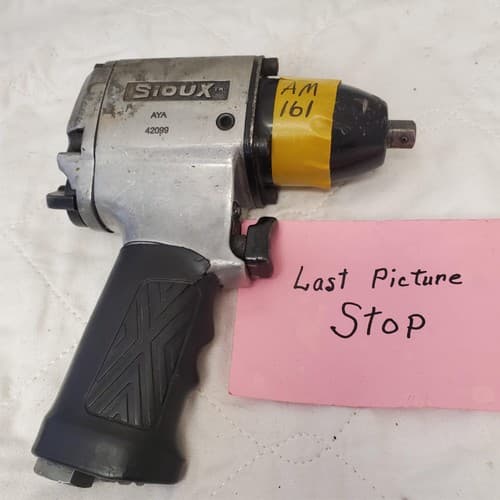 Sioux Model 5039A 3/8" Air pressure Impact wrench AM161 - Thumbnail 6