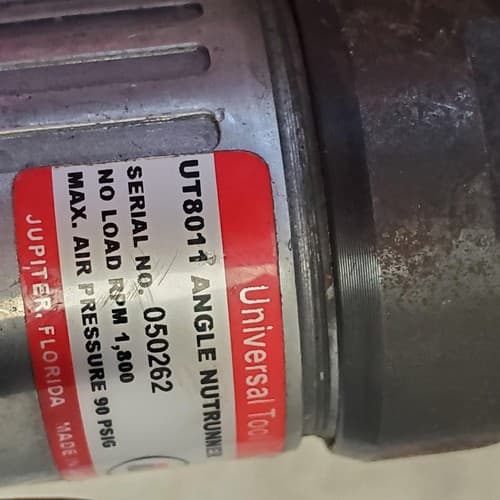 Universal Tool Pneumatic Right Angle Die Grinder Air Tool AM120 - Thumbnail 4