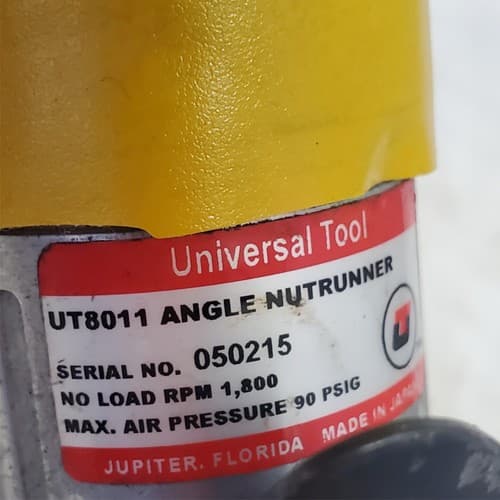 Universal Tool Pneumatic Right Angle Die Grinder Air Tool AM122 - Thumbnail 4