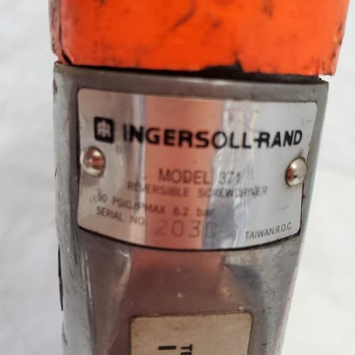 Ingerasoll Rand Model 371 90 Psig 6.2 Bar Serial No 2030 AM158 - Thumbnail 2