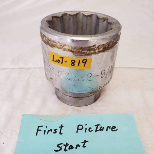 Proto 5782 USA 2-9/6" Heavy-Duty Socket Tool LOT-819 - Image 1