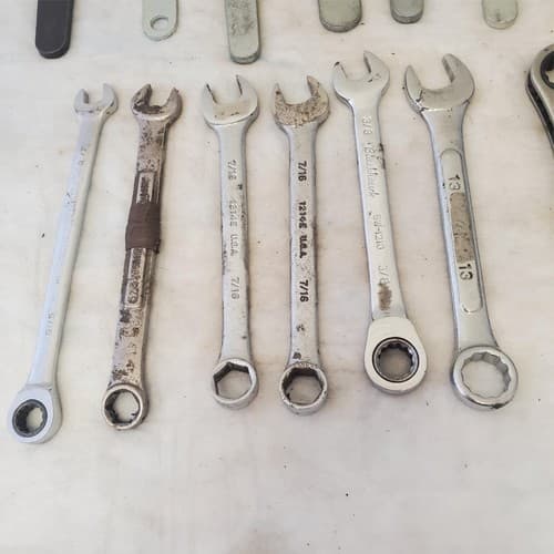 Lot of 20 Various Brand Assorted Size Wrenches Hand Tools LOT 359 - Thumbnail 11