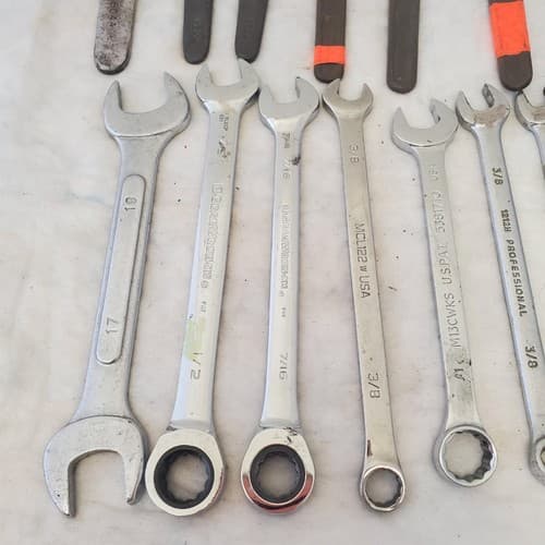 Lot of 20 Assorted Various Size Wrenches Tools LOT 355 - Thumbnail 7