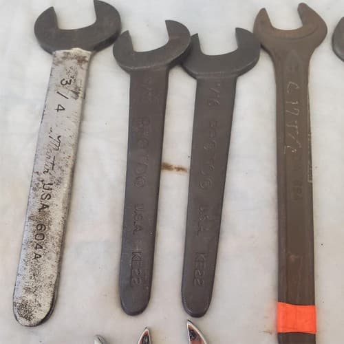 Lot of 20 Assorted Various Size Wrenches Tools LOT 355 - Thumbnail 10