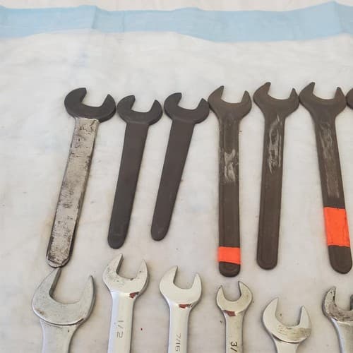 Lot of 20 Assorted Various Size Wrenches Tools LOT 355 - Thumbnail 9