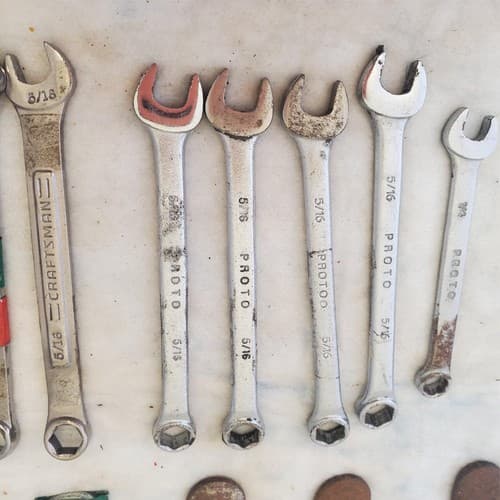 Lot of 20 Various Brand Assorted Size Wrenches Hand Tools LOT 357 - Thumbnail 6