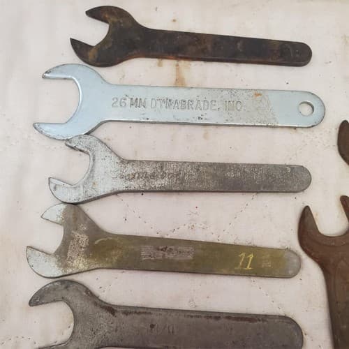 Lot of 9 Various Brand Assorted Open Ended Wrench Set LOT-845 - Thumbnail 3