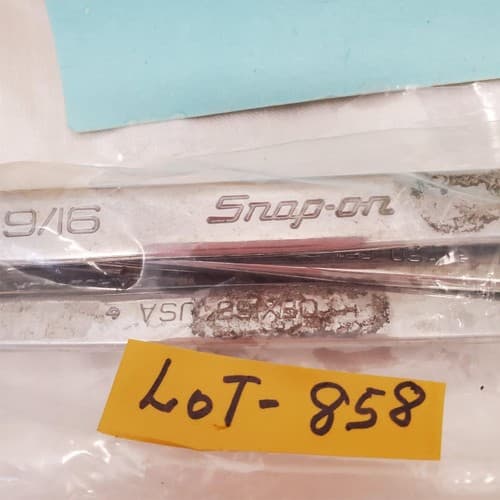 Lot of 5 Snap-On Combination Wrench Set LOT-858 - Thumbnail 3