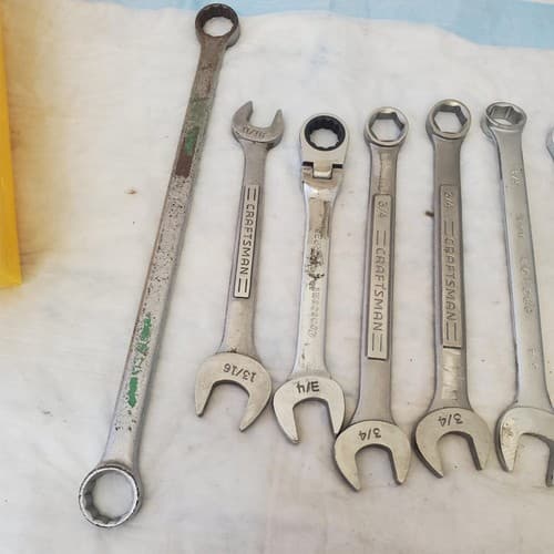 Lot of 3 CRAFTSMAN/PROTO/ARMSTRONG Various Wrenches Tools LOT 354 - Thumbnail 3