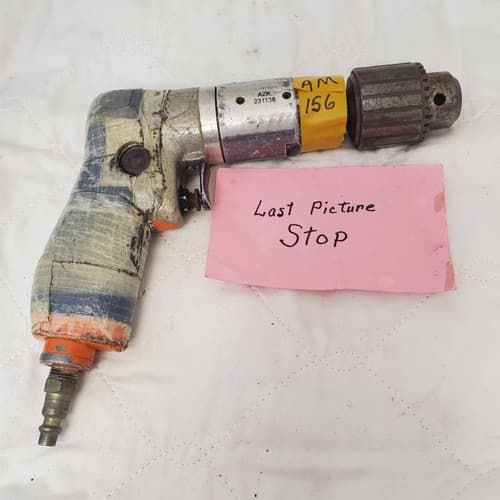 Dotco 55C2434 950 RPM Pistol Grip Pneumatic Heavy Duty Air Drill AM156 - Thumbnail 8