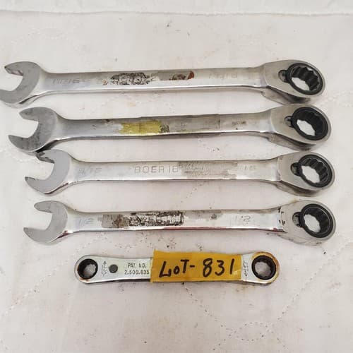Lot of 5 Blue-Point Combination Box Wrenches Set LOT-831 - Thumbnail 5