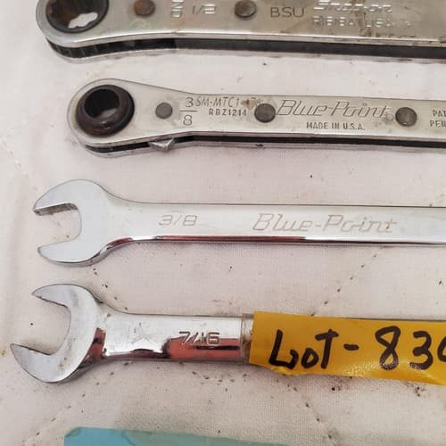 Lot of 5 Double Box Reversible Ratcheting Wrench Set LOT-830 - Thumbnail 2