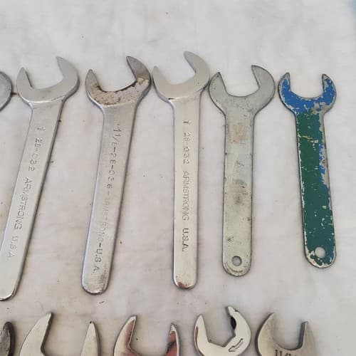 Lot of 20 Various Brand Assorted Size Wrenches Hand Tools LOT 360 - Thumbnail 5