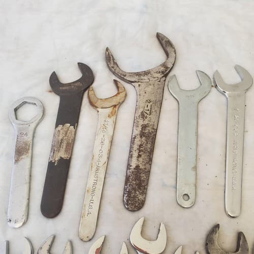 Lot of 20 Various Brand Assorted Size Wrenches Hand Tools LOT 360 - Thumbnail 4