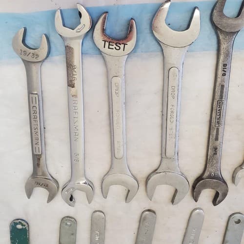 Lot of 20 Various Brand Assorted Size Wrenches Hand Tools LOT 360 - Thumbnail 6