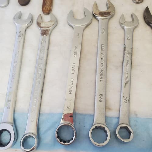 Lot of 20 Various Brand Assorted Size Wrenches Hand Tools LOT 360 - Thumbnail 8