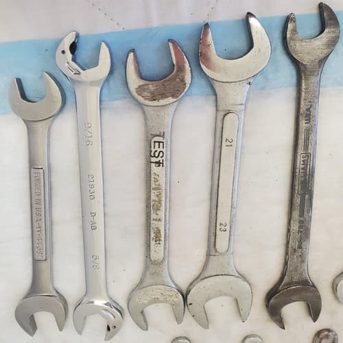 Lot of 20 Various Brand Assorted Size Wrenches Hand Tools LOT 360 - Thumbnail 11