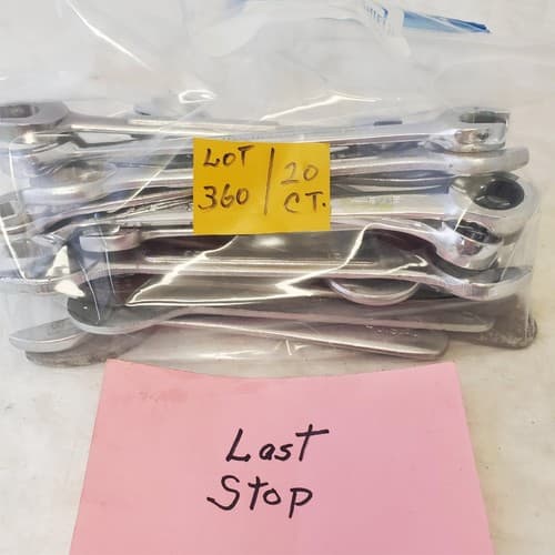 Lot of 20 Various Brand Assorted Size Wrenches Hand Tools LOT 360 - Thumbnail 12