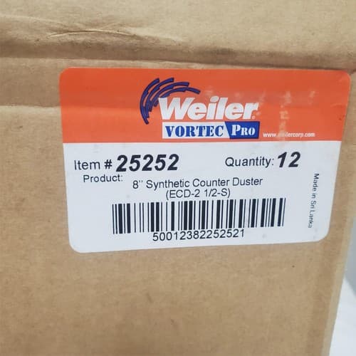 Pack of 12 Weiler Vortec Pro 8" Synthetic Counter Duster LOT-977 - Thumbnail 5