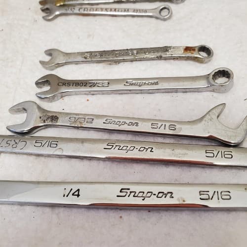 Lot of Assorted Open-End Combination & Double Box Wrenches LOT-923 - Thumbnail 5