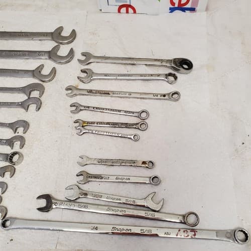 Lot of Assorted Open-End Combination & Double Box Wrenches LOT-923 - Thumbnail 6