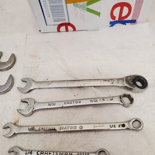 Lot of Assorted Open-End Combination & Double Box Wrenches LOT-923 - Thumbnail 9