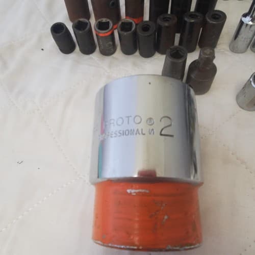 Lot of 120 pc Assorted Sockets/ Chrome / Ratchet Impact Sockets LOT 307 - Thumbnail 4