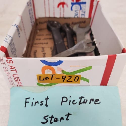 Lot of 9 Assorted Open End and Box End Wrenches LOT-920 - Thumbnail 2