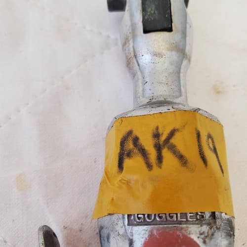 Blue Point AT200D 1/4" Heavy Duty Pneumatic Air Ratchet Wrench Air Tool AK19 - Thumbnail 2