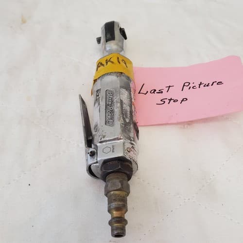 Blue Point AT200D 1/4" Heavy Duty Pneumatic Air Ratchet Wrench Air Tool AK19 - Thumbnail 6